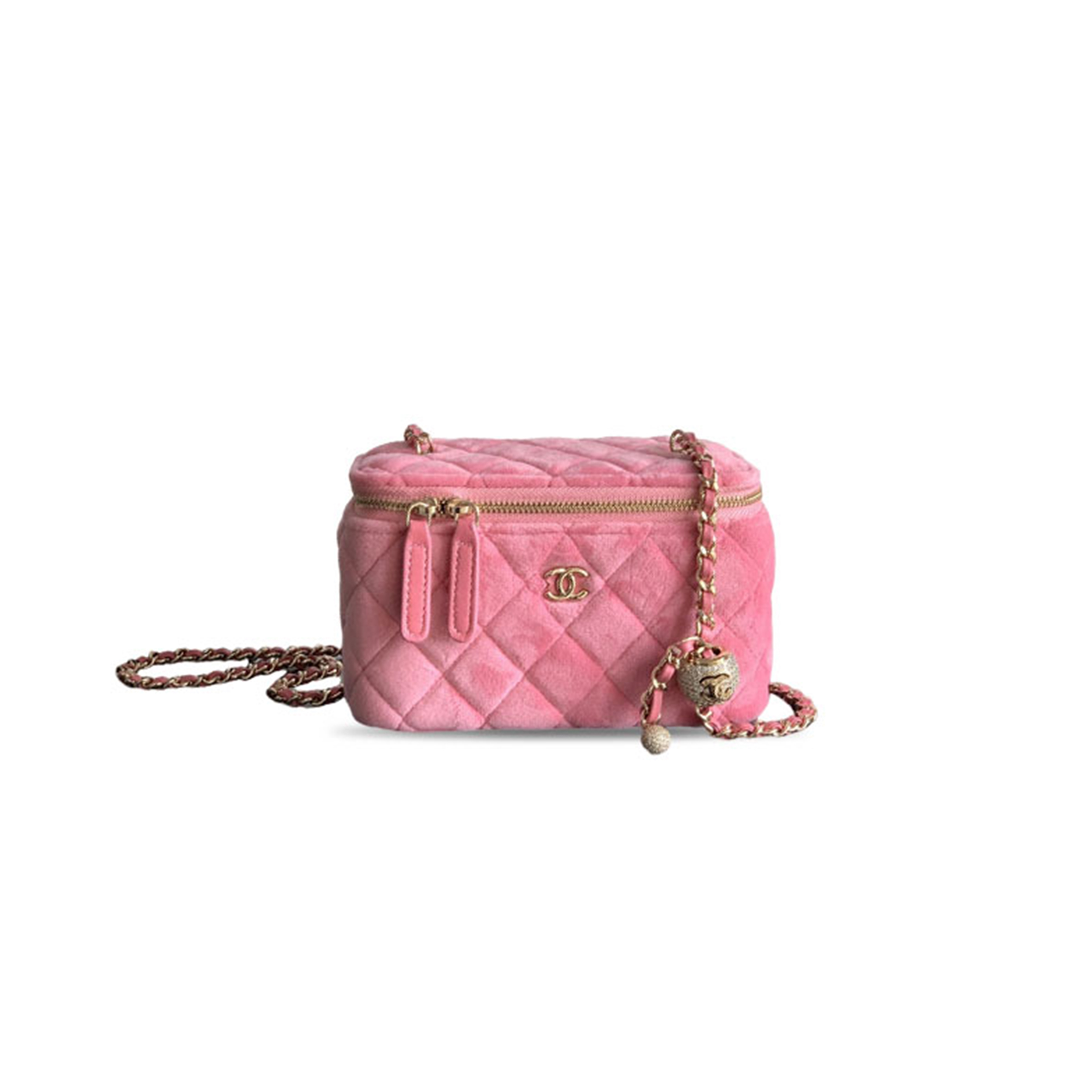 CHANEL 25B BOX VANITY BAG (16*10*8cm)